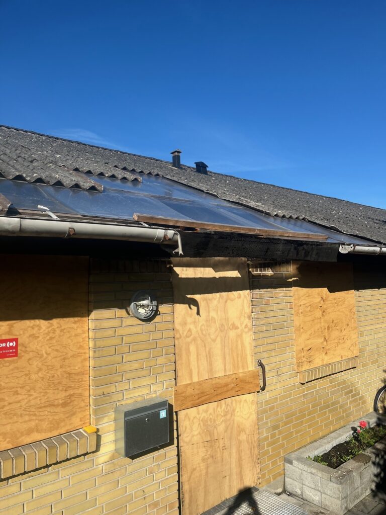 Sønderås - Genopbygning efter brand 4 1 1